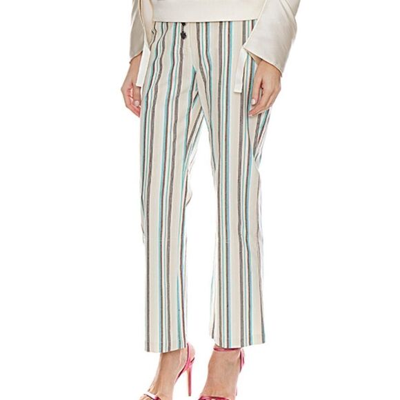3.1 Phillip Lim striped high waist kick flare pants size XS, NWT - Picture 5 of 13